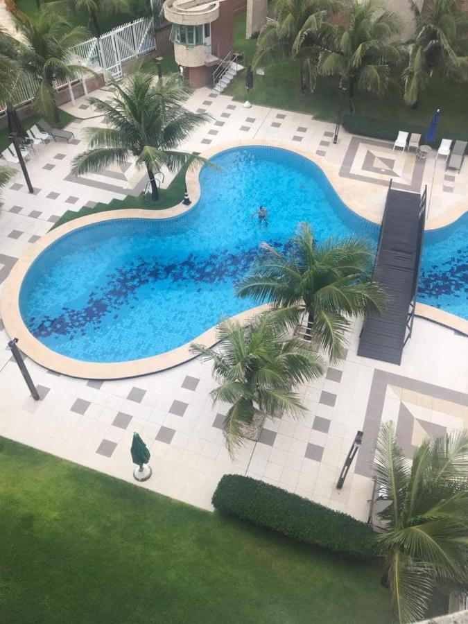 Apartamento Em Condominio Resort Vizinho Ao Beach Park Fortaleza  Bagian luar foto