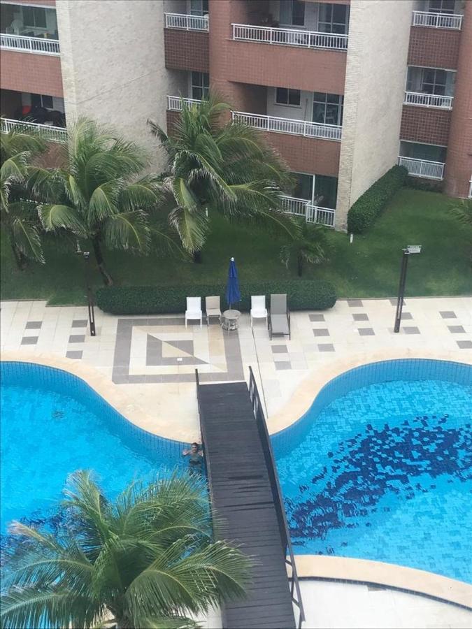 Apartamento Em Condominio Resort Vizinho Ao Beach Park Fortaleza  Bagian luar foto